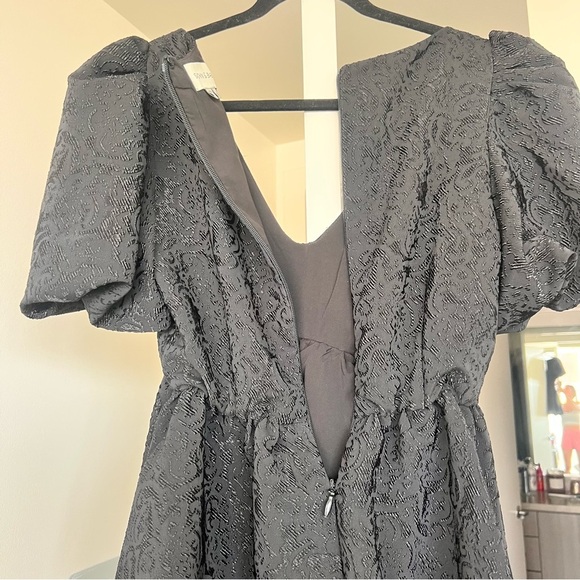 Sachin + Babi Black Textured Mini Dress - Picture 8 of 8